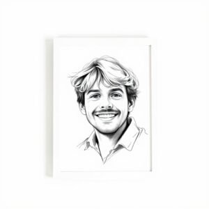 Custom Portrait Sketch Print