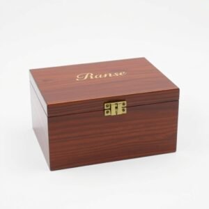 Engraved Wooden Keepsake Box