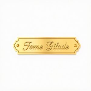 Personalized Door Name Plate