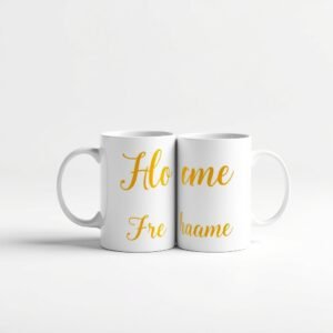 Personalized Name Mug Set (2 pcs)